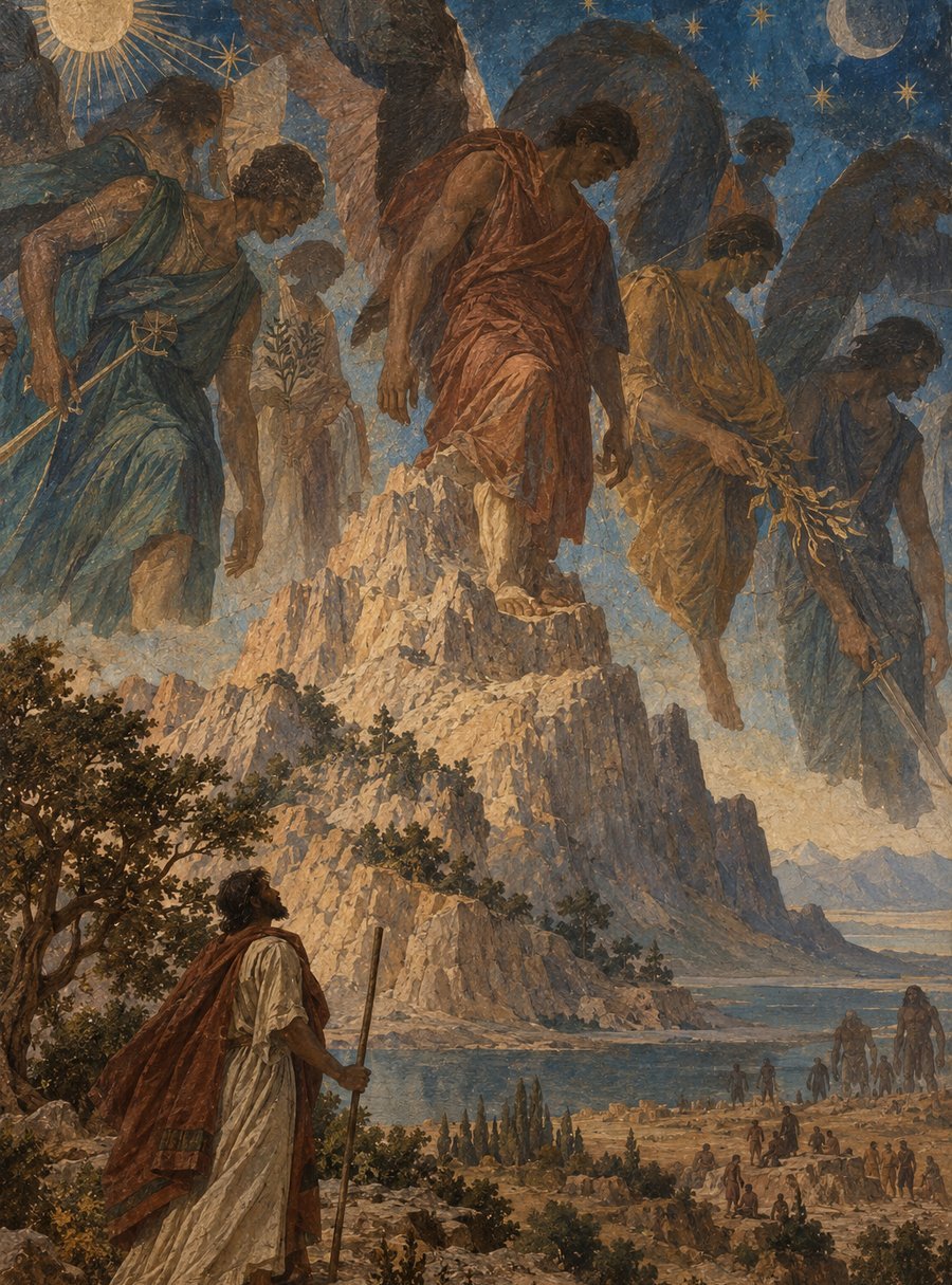 The Book of the Watchers — interlinear Greek–English