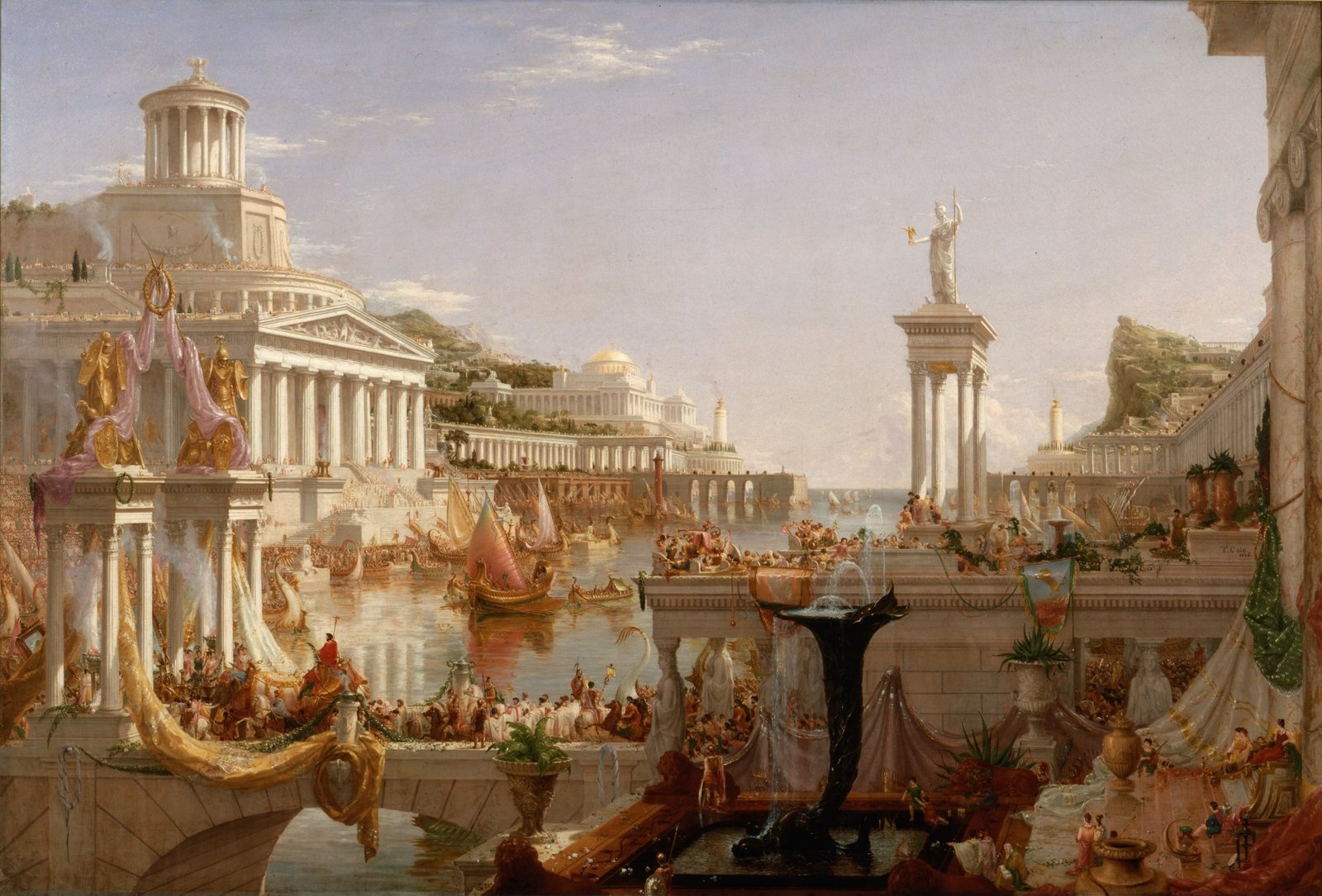 Thomas Cole, The Consummation of Empire (1836)