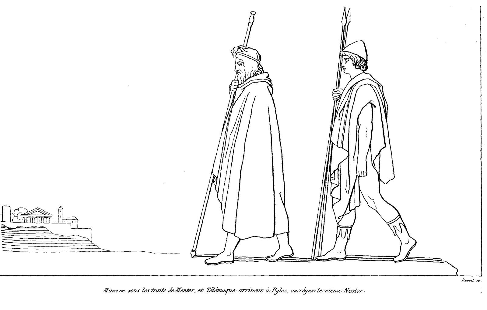 Athena comes to Ithaca — Odyssey