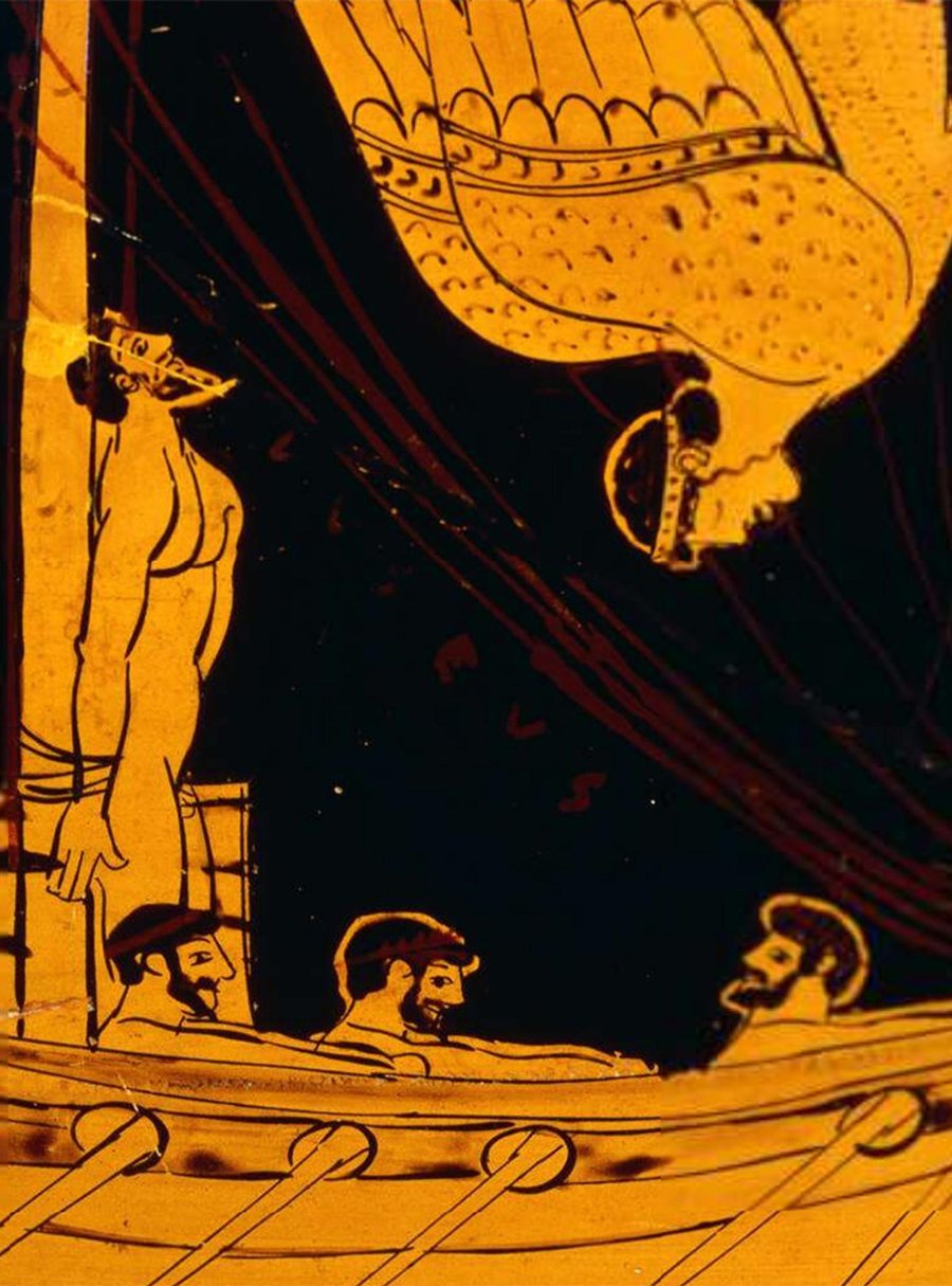 The Odyssey, interlinear Greek and English
