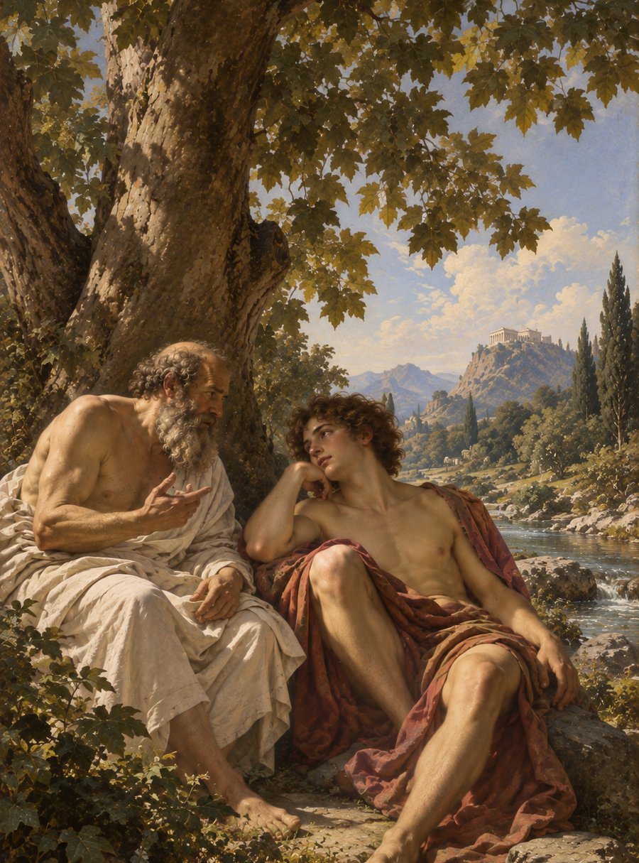 Plato's Phaedrus — interlinear Greek–English