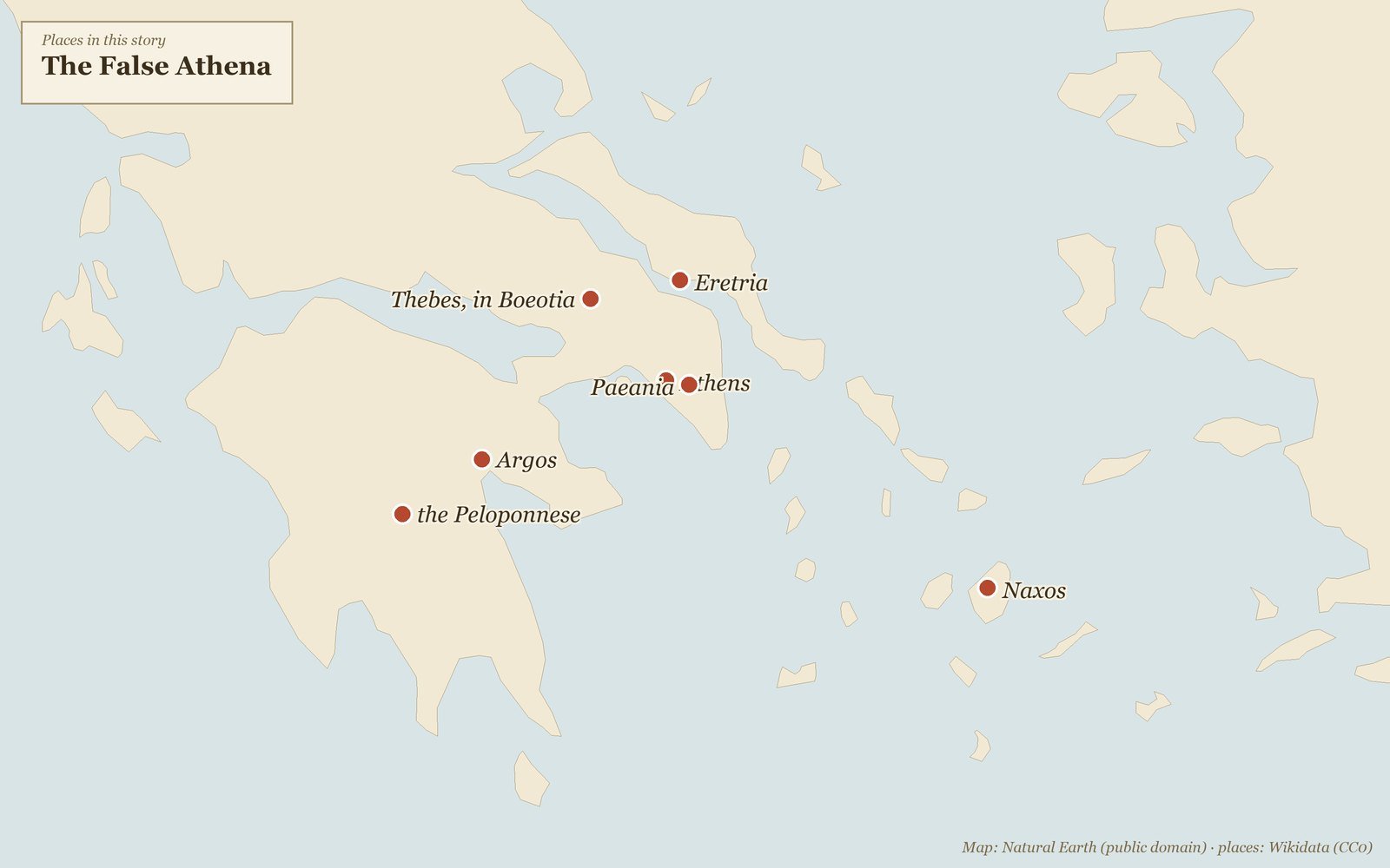 Places in this story: The False Athena — Herodotus, Histories