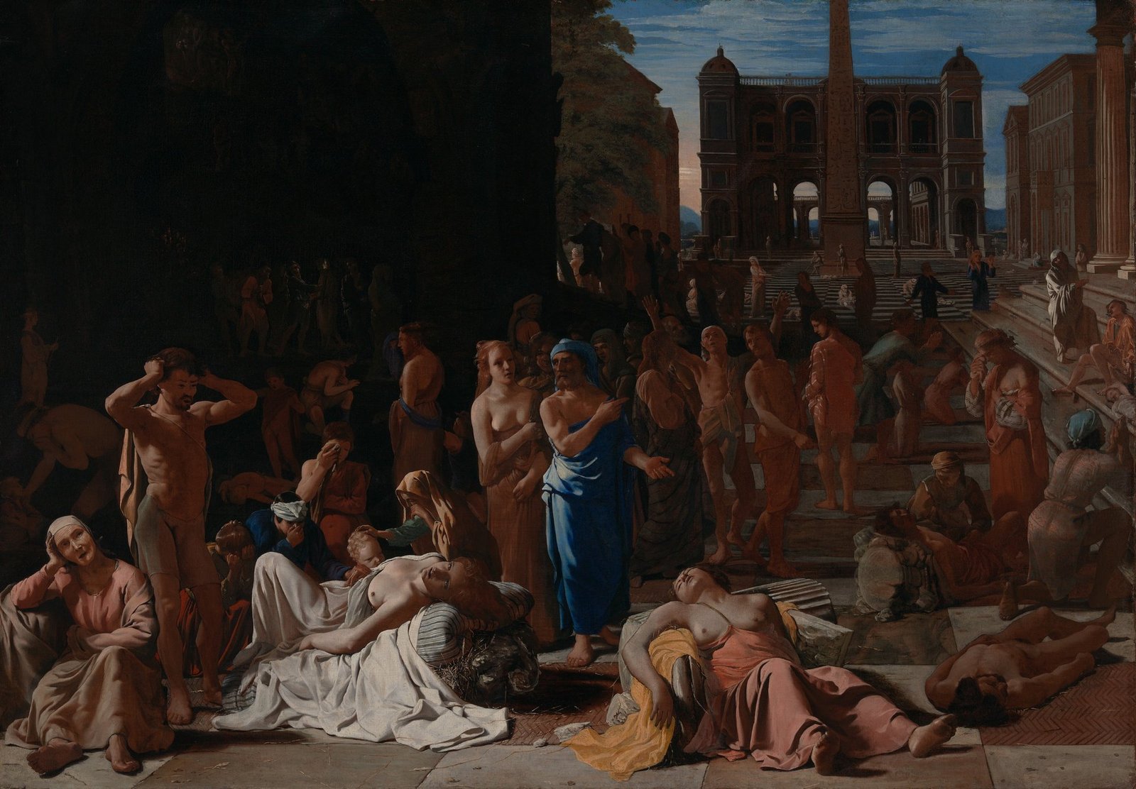 Michiel Sweerts, Plague in an Ancient City (c. 1652–54)
