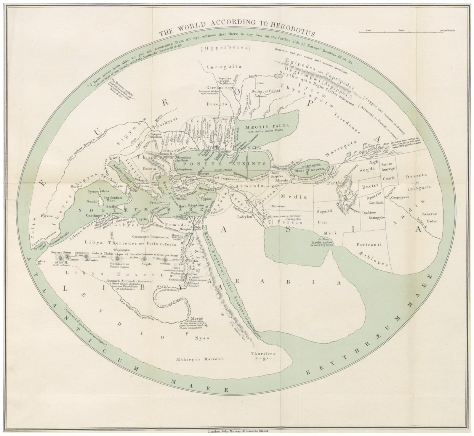 The world according to Herodotus — Herodotus, Histories